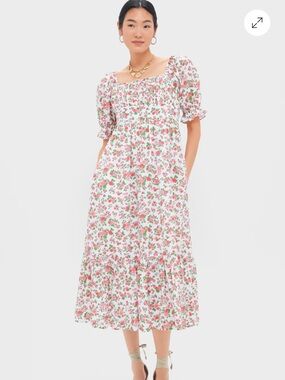 pink city prints ava dress Pink City Prints Neon Buta Ava Dress